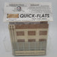 Lunde Studios QF12 HO Scale Quick-Flats Loading Dock Walls Kit (Pack of 2) EX/Box