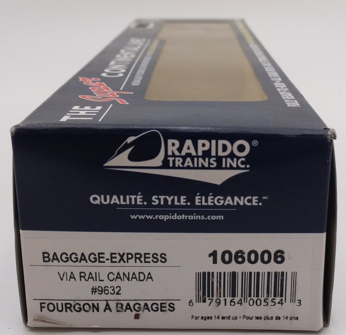 Rapido Trains 106006 HO Via Rail Canada 73' 6