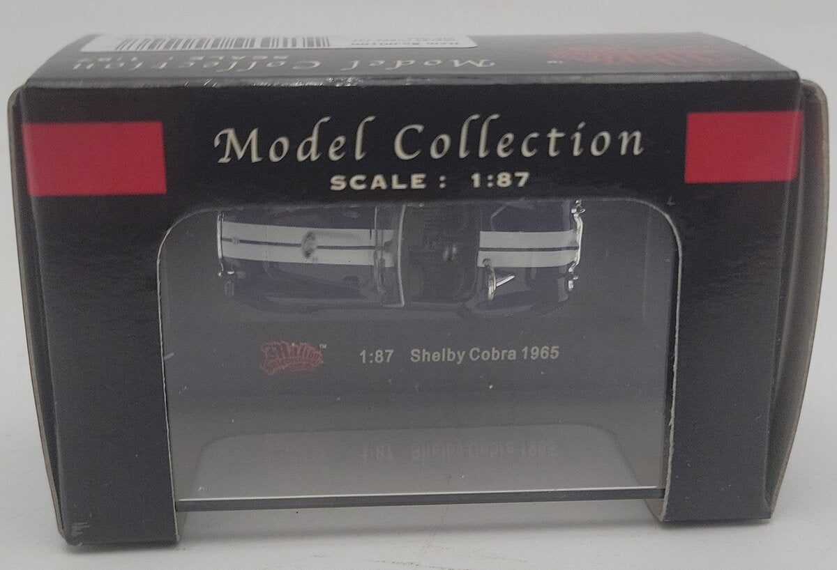 Malibu International 00100 1:87 Scale Blue Shelby Cobra EX/Box