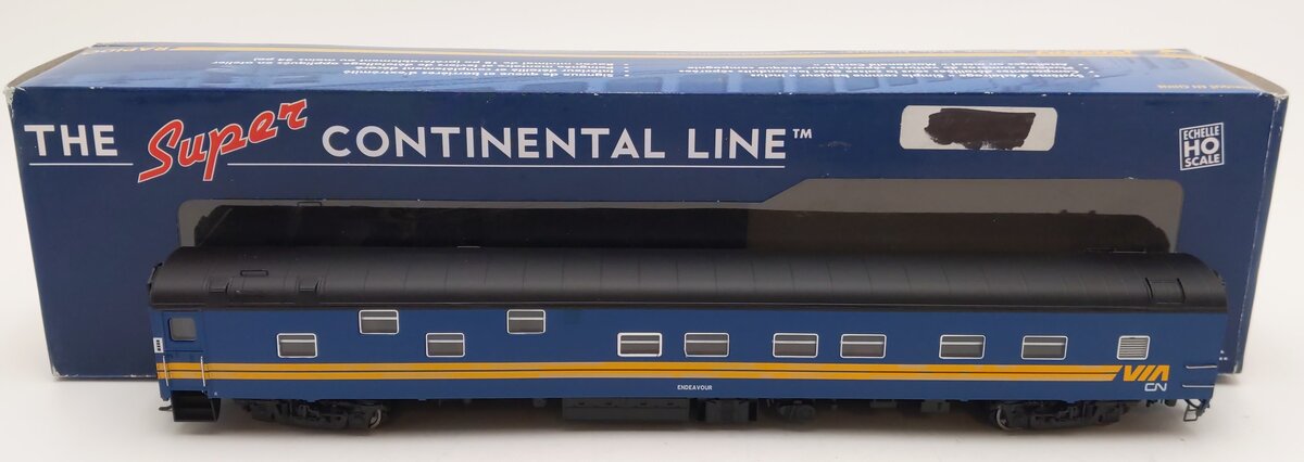 Rapido Trains 101143 HO VIA CN "Endeavour" Duplex Sleeper LN/Box