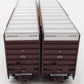 Walthers 932-27107 HO CP Gunderson 50' Hi-Cube Paper Box Car (Pack of 2) VG/Box