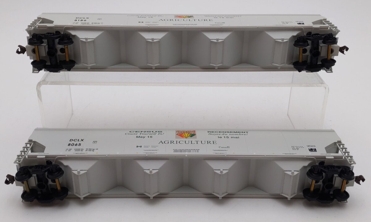 Walthers 932-27159 HO (Canadian Census) National 6200 Plastic Hopper (Pack of 2) VG/Box