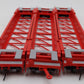 Walthers 932-3947 HO Scale Canadian Pacific NSC 53' Well Cars (Set of 3) VG/Box