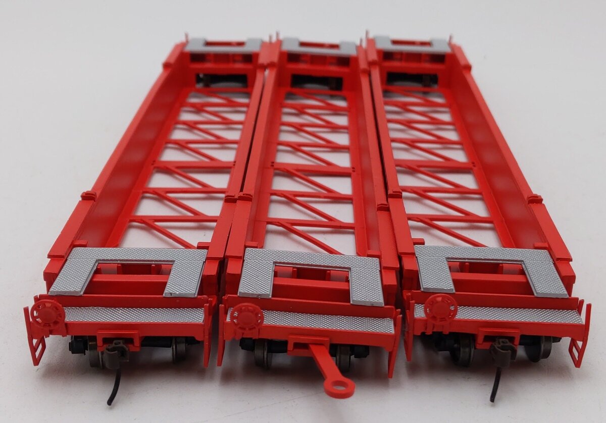 Walthers 932-3947 HO Scale Canadian Pacific NSC 53' Well Cars (Set of 3) VG/Box