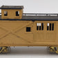 PFM HO Scale BRASS Wood Caboose - Custom Painted