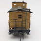 PFM HO Scale BRASS Wood Caboose - Custom Painted