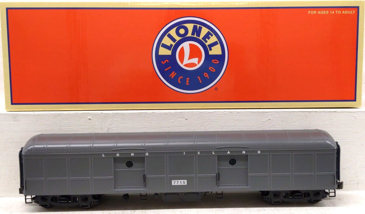 Lionel 6-84985 O Long Island B60 Baggage Car #7715 LN/Box