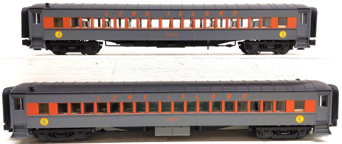 Lionel 2227110 O Long Island Railroad 72' Passenger Coach #1 (Pack of 2) LN/Box