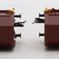 Kuehn-Modell 51340A HO Scale Deutsche Bahn AG Covered Wagons (Set of 2) LN/Box