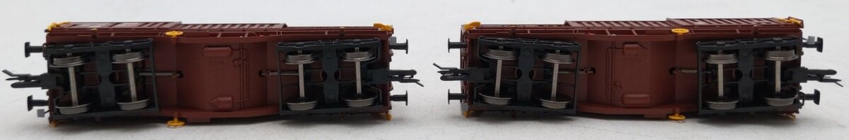 Kuehn-Modell 51340A HO Scale Deutsche Bahn AG Covered Wagons (Set of 2) LN/Box