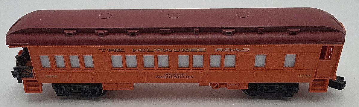 Lionel 6-9502 O Gauge Milwaukee Road "President Washington" Observation Car VG