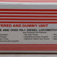 American Flyer 6-48102 S Gauge Chesapeake & Ohio PA-1 Diesel Locomotive Set EX/Box