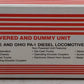 American Flyer 6-48102 S Gauge Chesapeake & Ohio PA-1 Diesel Locomotive Set EX/Box
