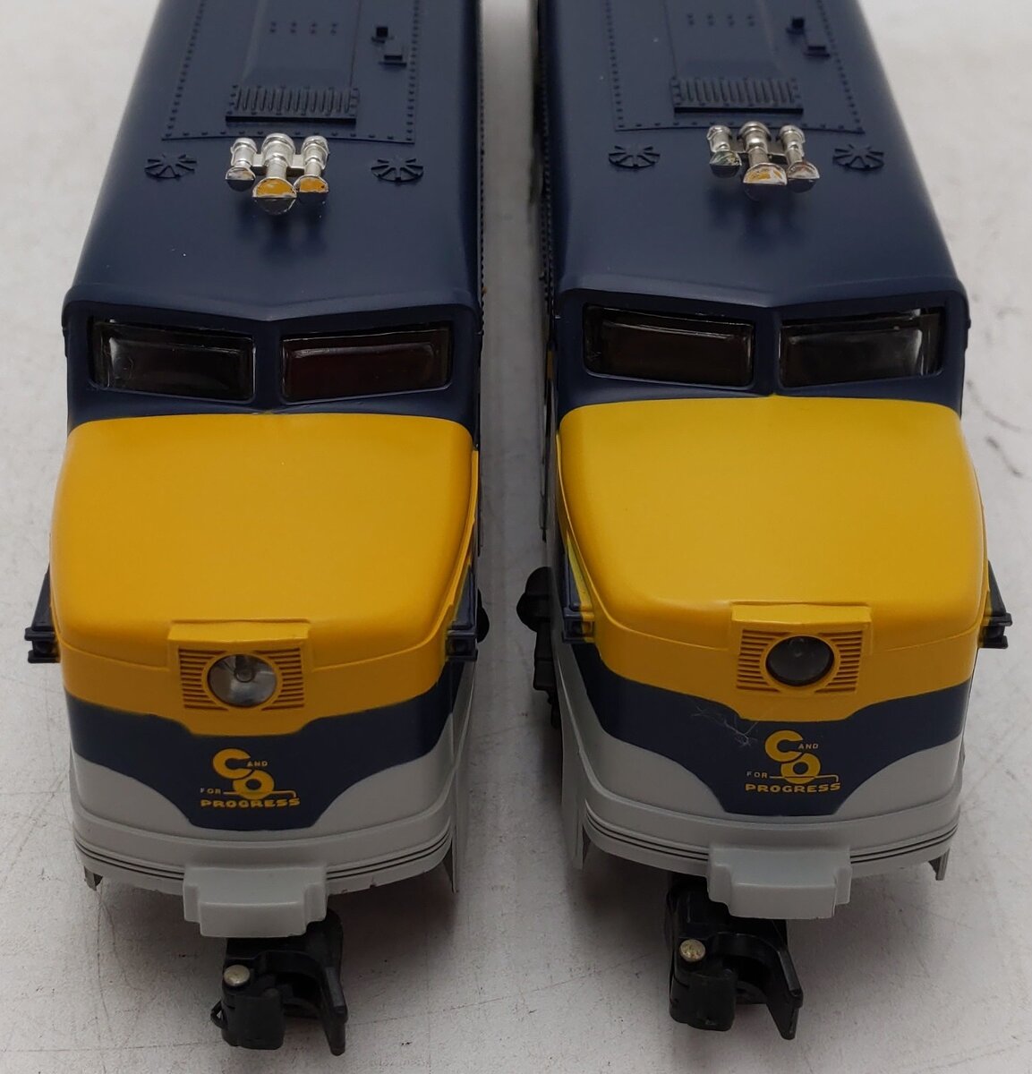 American Flyer 6-48102 S Gauge Chesapeake & Ohio PA-1 Diesel Locomotive Set EX/Box