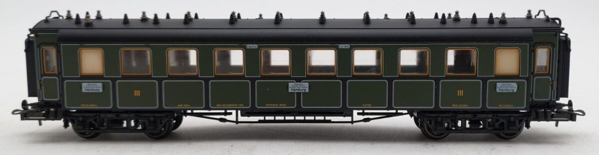 Trix 23763 HO Hamburg International Passenger Car LN/Box