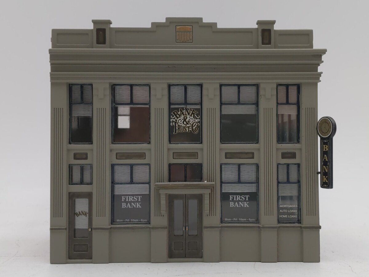 Woodland Scenics 12200 HO Scale First Bank Building EX