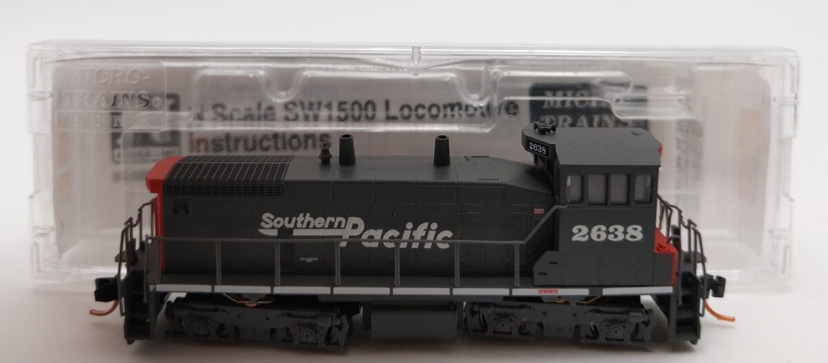 Micro-Trains 98600541 N Southern Pacific EMD SW1500 Diesel Locomotive #2638 LN/Box