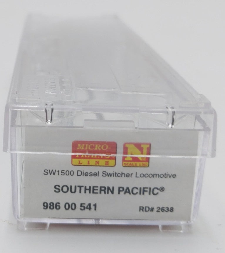 Micro-Trains 98600541 N Southern Pacific EMD SW1500 Diesel Locomotive #2638 LN/Box