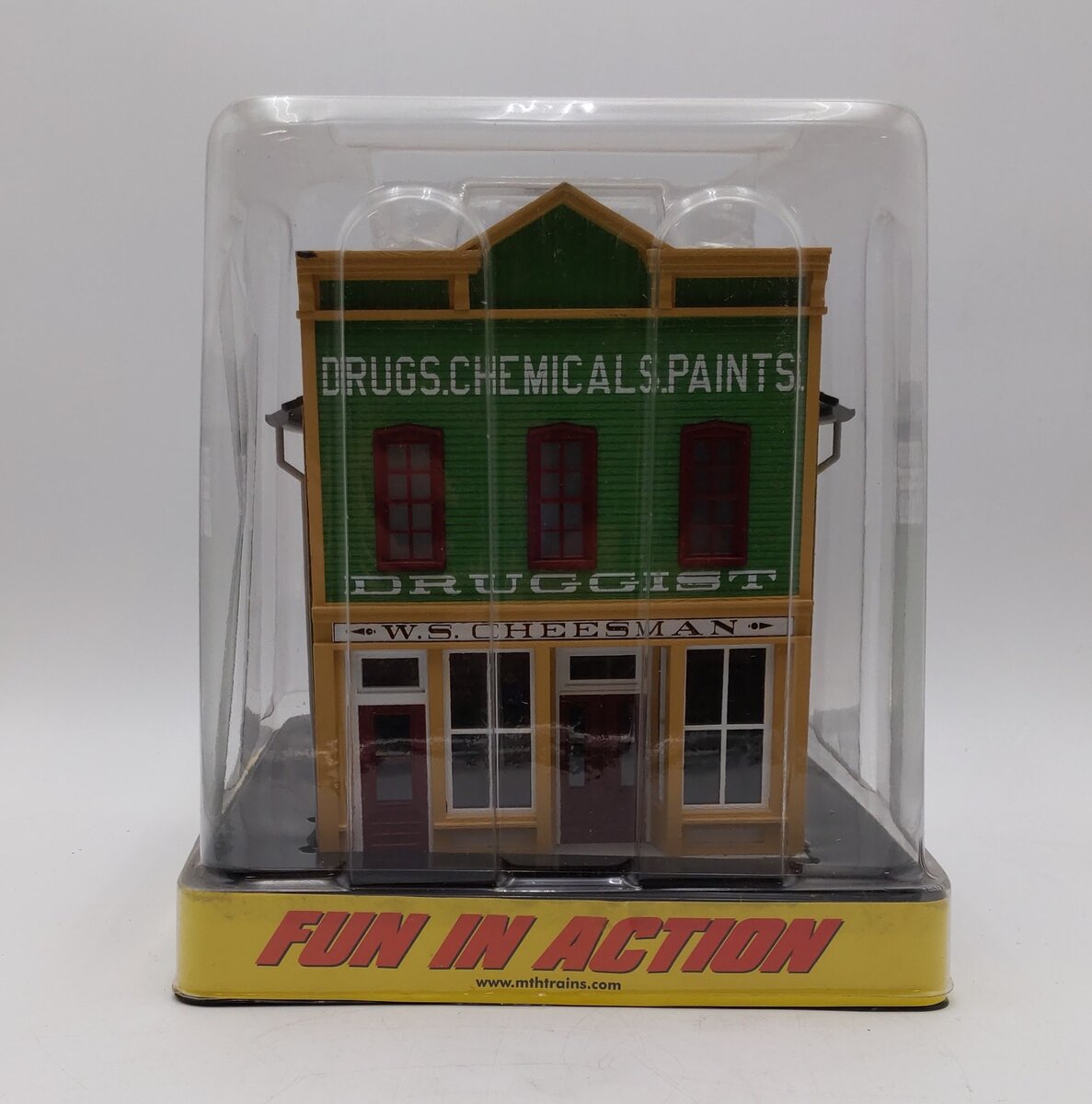 MTH 30-90560 O 2-Story False Front Building - Druggist EX/Box