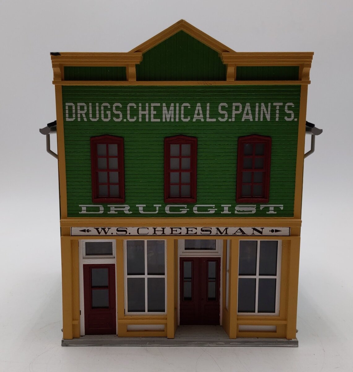 MTH 30-90560 O 2-Story False Front Building - Druggist EX/Box