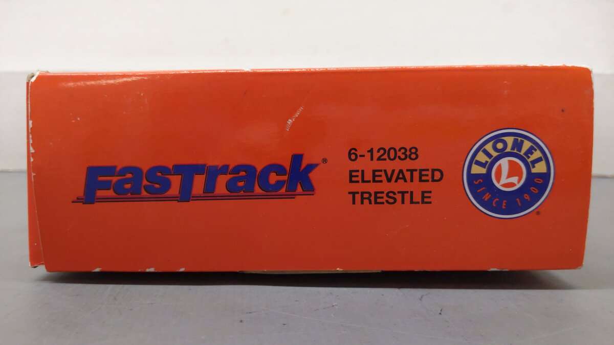Lionel 6-12038 O FasTrack Elevated Trestle Set LN/Box