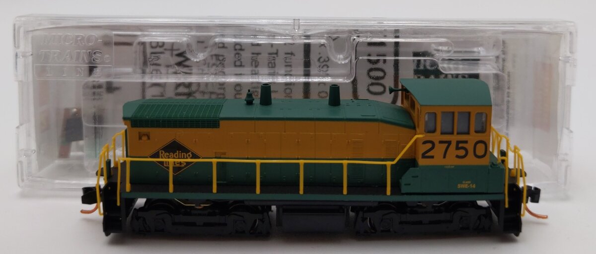 Micro-Trains 98600061 N Reading SW1500 Diesel Switcher Locomotive #2750 w/DCC LN/Box