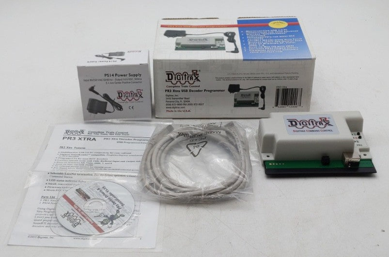 Digitrax PR3 SoundFX USB Decoder Programmer LN/Box
