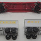 Lionel 6-19404 O Gauge Western Maryland Flatcar with Trailers #19404 EX/Box