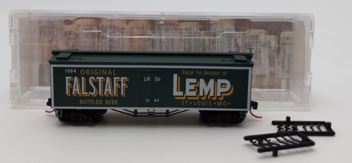 Micro-Trains 05800160 N Lemp Brewing Co 36' Wood Sheathed Reefer #1504 LN/Box