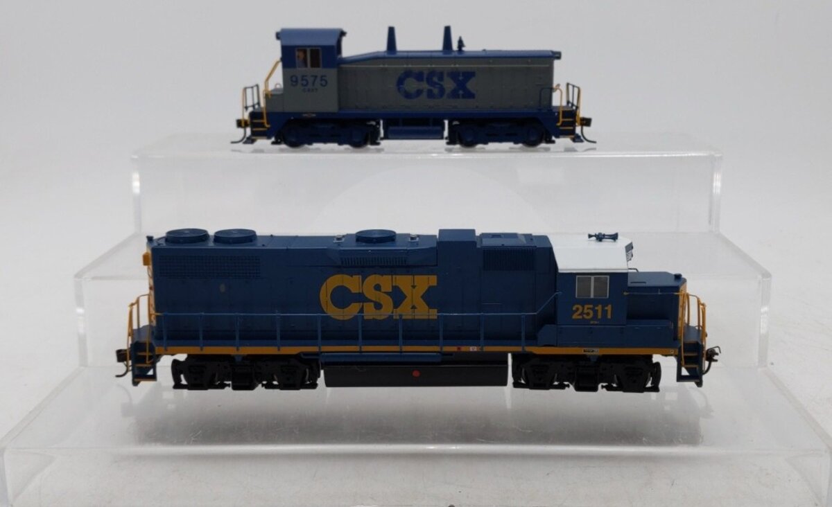 Bachmann & Broadway Limited HO Scale Assorted CSX Diesel Locomotives [2] EX