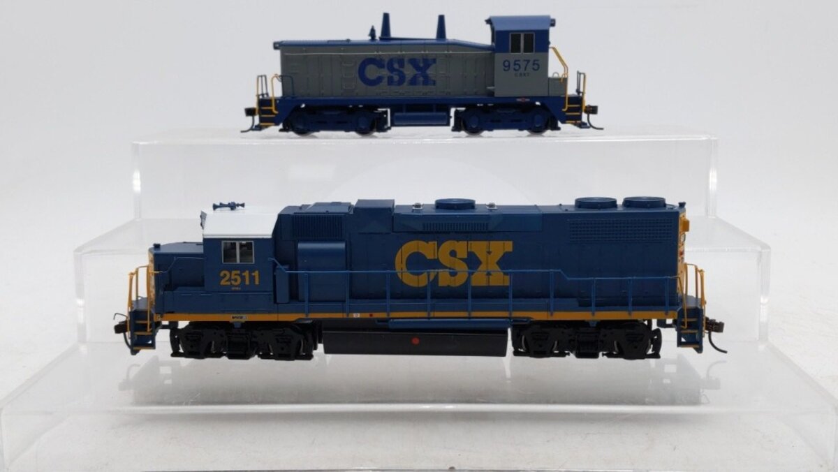 Bachmann & Broadway Limited HO Scale Assorted CSX Diesel Locomotives [2] EX