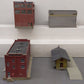Assorted HO Scale Buildings [4] EX