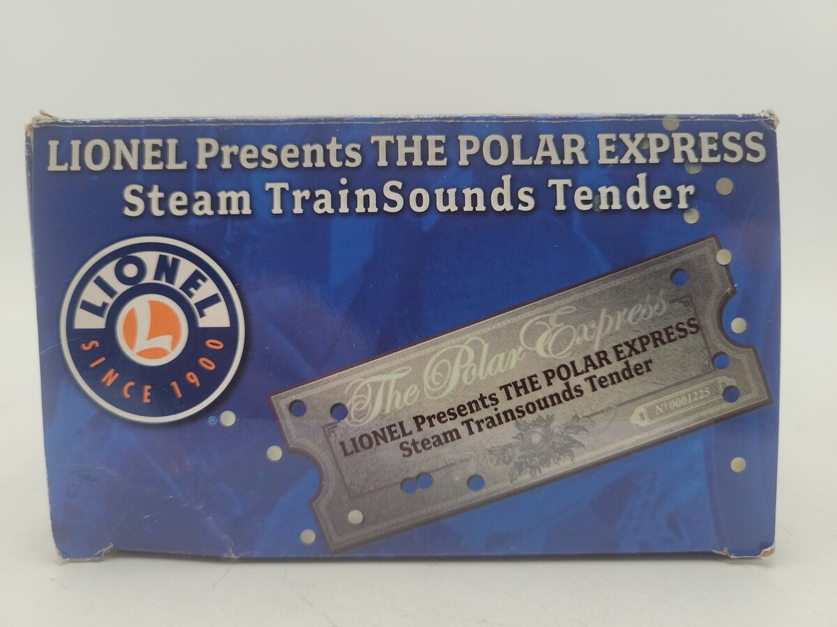 Lionel 6-36847 O Gauge Polar Express Steam Sounds Tender LN/Box