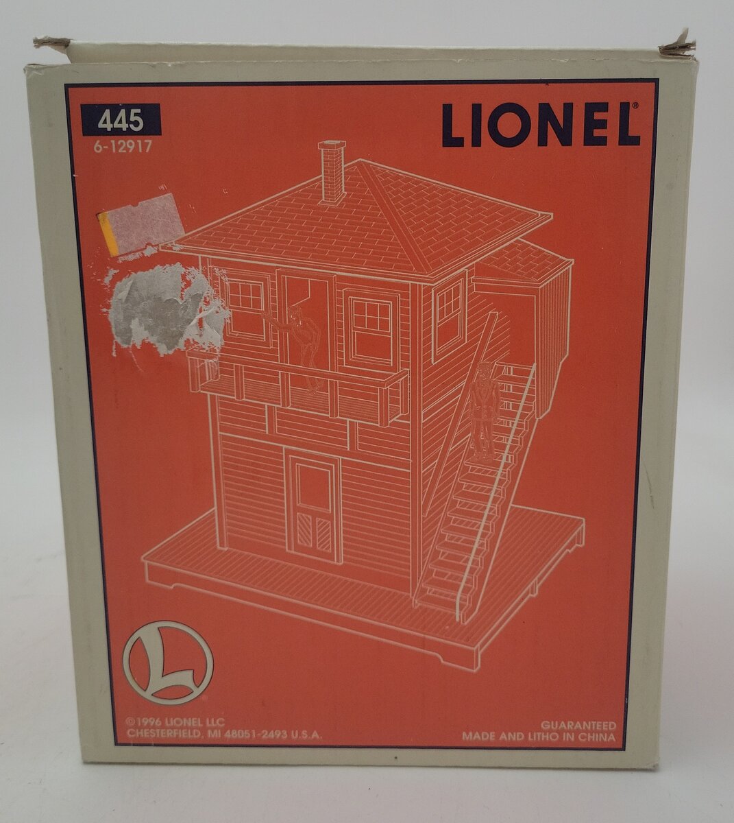 Lionel 6-12917 O Gauge No. 445 Animated Switch Tower EX/Box