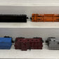 Lionel Vintage O Freight Cars: 2419, 3376, 6062, 6357 & 6362-55 [5] VG
