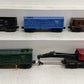 Lionel Vintage O Freight Cars: 3376, 6017, 6456, 6560-25 [5] VG