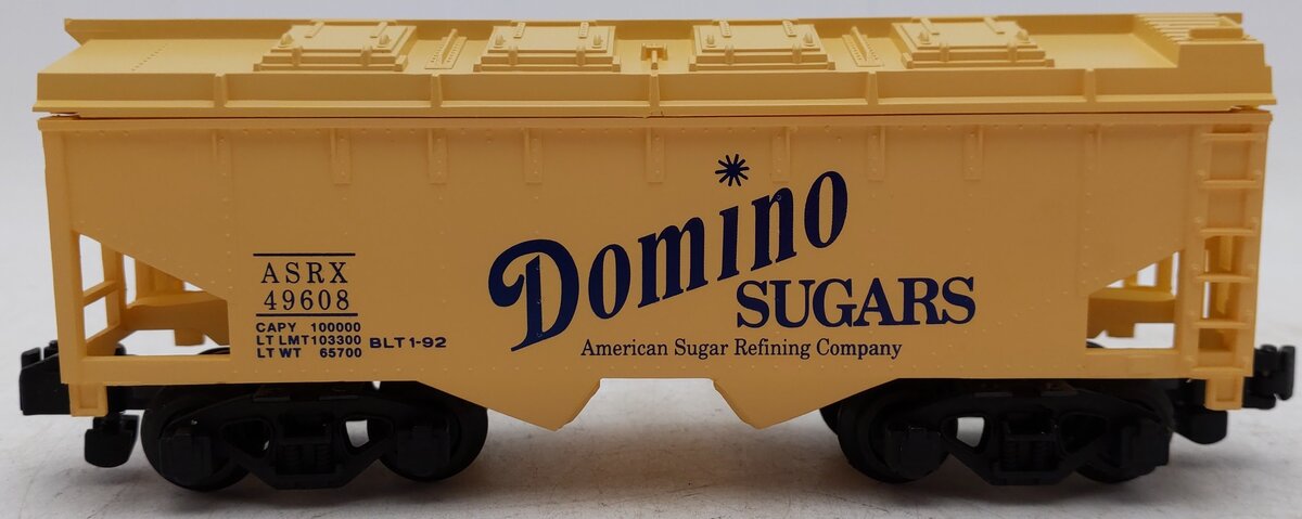 American Flyer 6-49608 S Gauge Domino Sugar Covered Hopper #49608 EX/Box