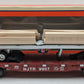 Lionel 6-26695 O Scale New Jersey Transit Flatcar w/ Trailer & Wood Ties LN/Box