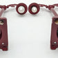 MTH 20-1019 O Gauge No.54 Maroon Lamp Post Set (Set of 2) VG/Box