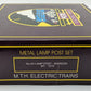 MTH 20-1019 O Gauge No.54 Maroon Lamp Post Set (Set of 2) VG/Box