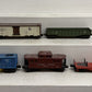 Lionel Vintage O Freight Cars: 3376, 3662, 6121, 6417 & 6462 [5] VG