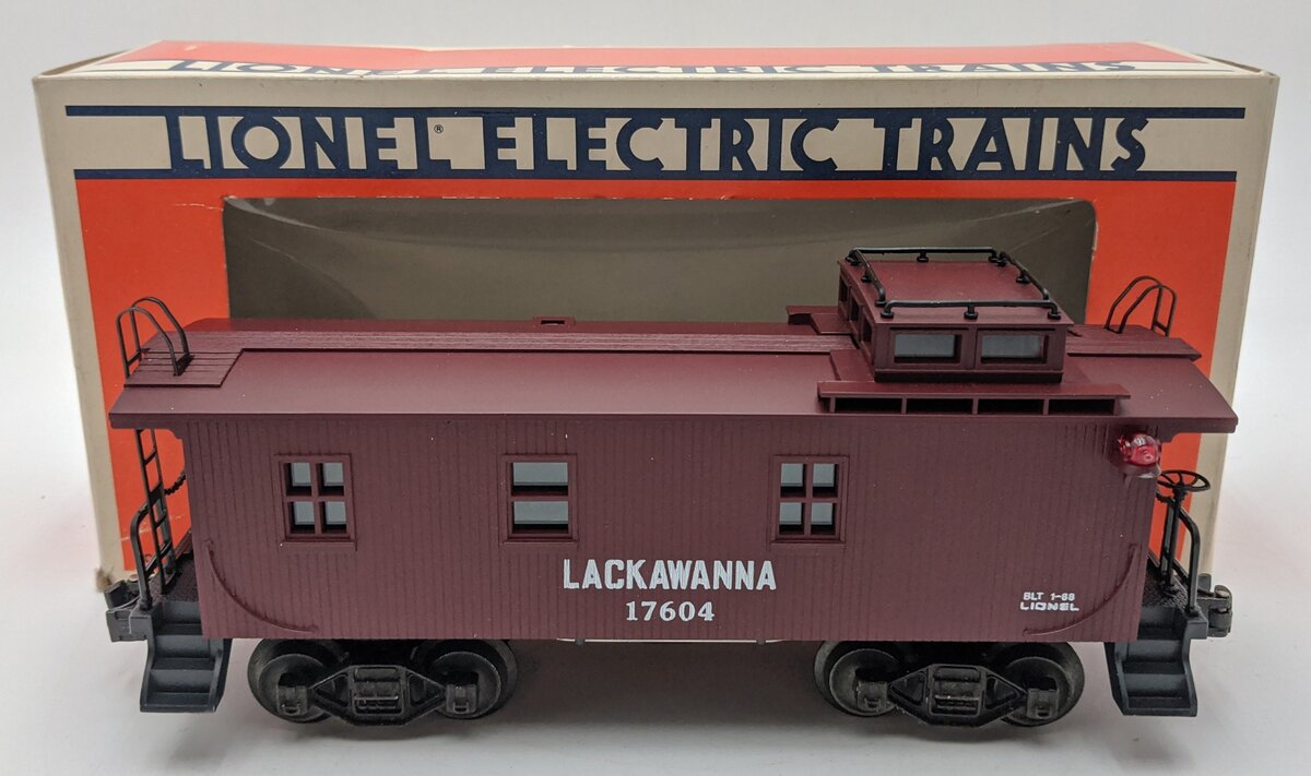 Lionel 6-17604 O Gauge Delaware, Lackawanna & Western Standard Caboose LN/Box