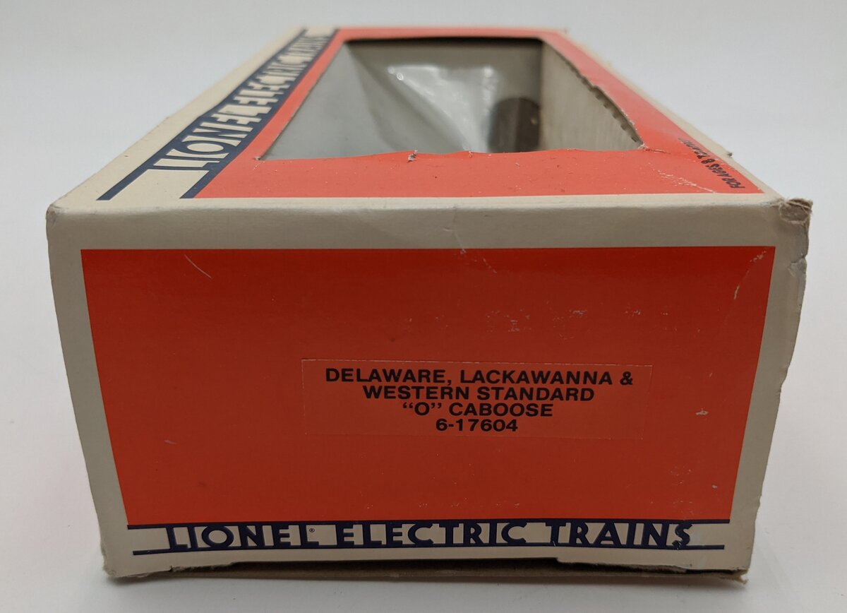 Lionel 6-17604 O Gauge Delaware, Lackawanna & Western Standard Caboose LN/Box