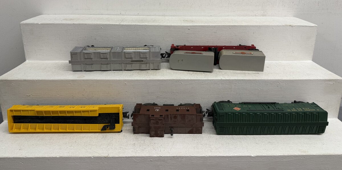 Lionel Vintage O Operating & Freight Cars: 3462-50, 6430, 6445, 6457, 6572 [5] VG