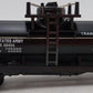 American Flyer 6-48404 S Scale U.S. Army Single Dome Tank Car/Box
