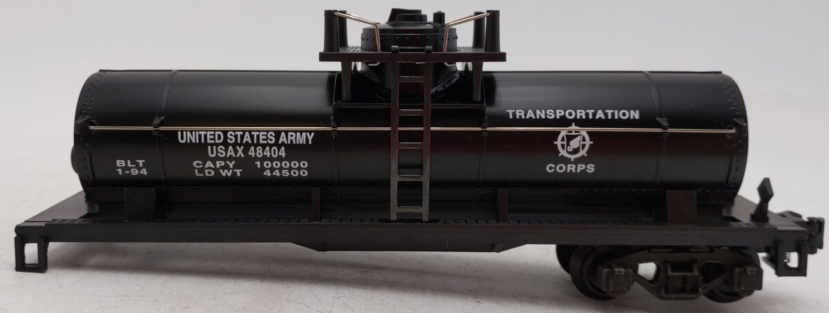 American Flyer 6-48404 S Scale U.S. Army Single Dome Tank Car/Box