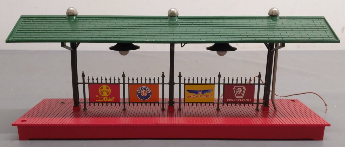 Lionel 6-14095 O Gauge  Illuminated Station Platform EX/Box