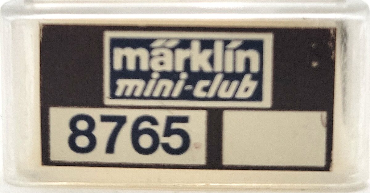 Marklin 8765 Z Scale Custom Union Pacific Passenger Observation Car/Box