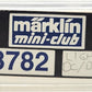 Marklin 8782 Z Scale DB 2nd Class Intercity Coach Control Car LN/Box
