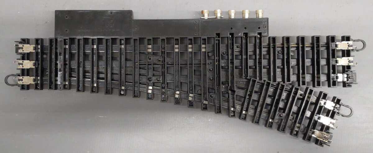 K-Line 6-21399 O Gauge SuperSnap 72" Left Hand Remote Control Switch Turnout EX/Box